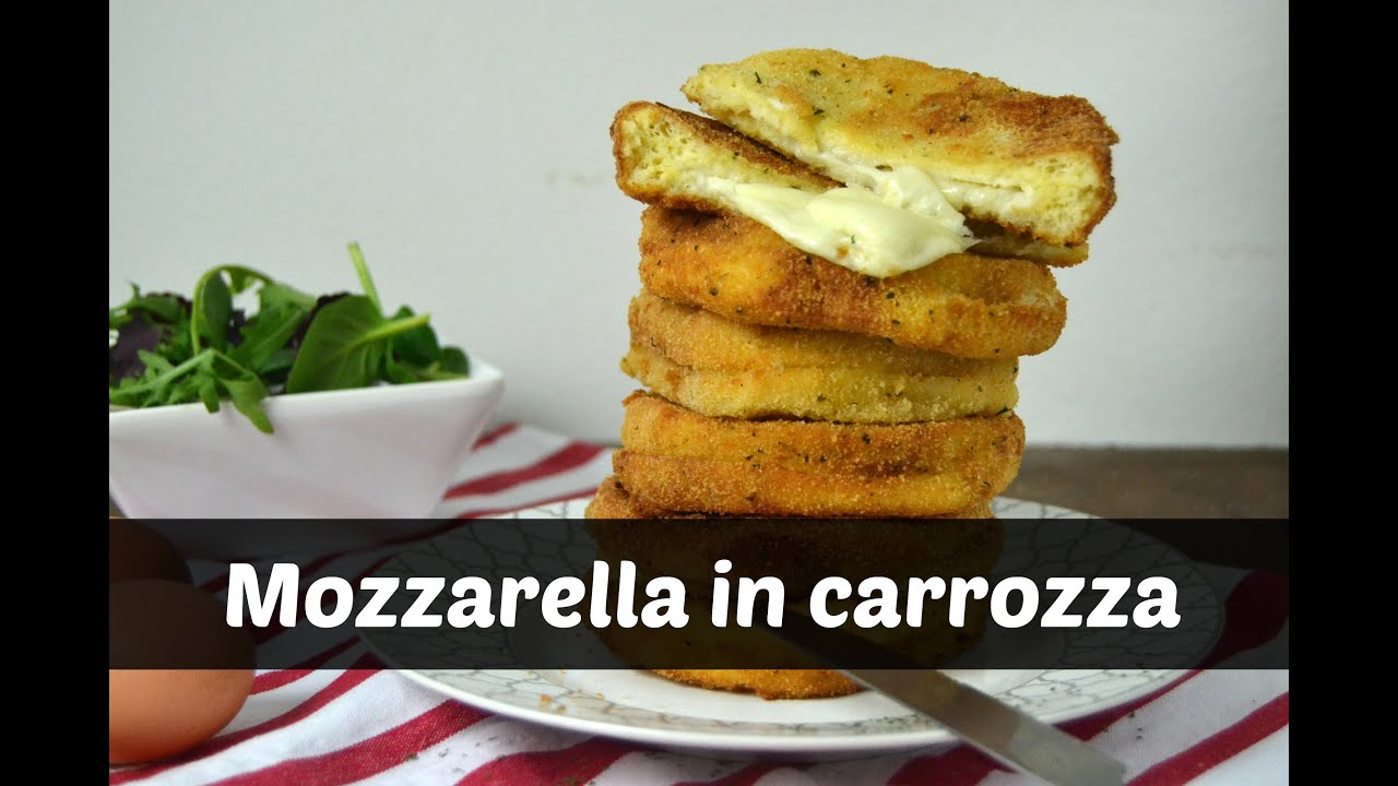 Mozzarella in carrozza. Receta - YouTube