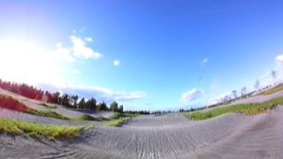 Amkov AMK-100s test: BMX track 360