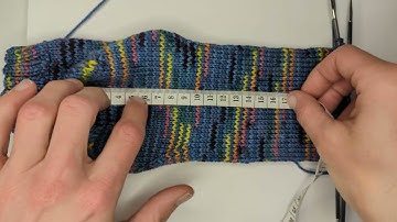 Measuring the sock length for Simplingo Sock