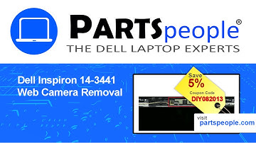 Dell Inspiron 14-3441 (P53G002) Web Camera How-To Video Tutorial