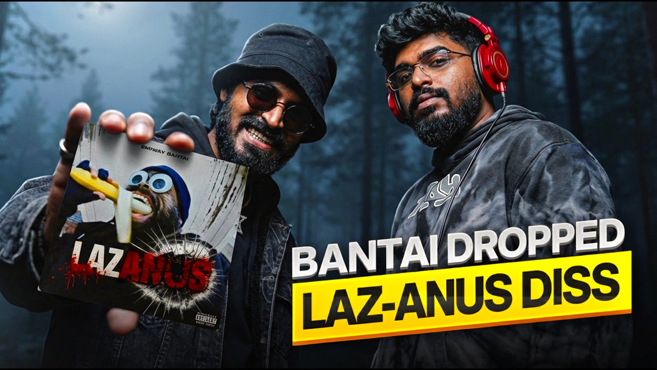 EMIWAY BANTAI - LAZANUS DISSTRACK | Reaction | HIT HUMAN