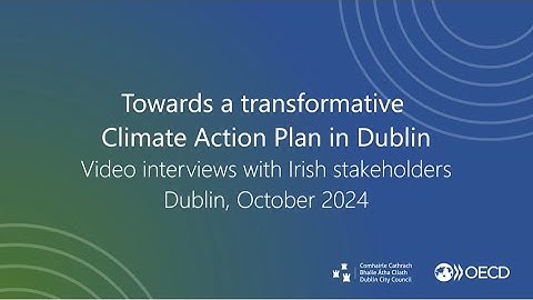 Why a Systems Approach to Transform Dublin? Interviews with Key Stakeholders from Ireland