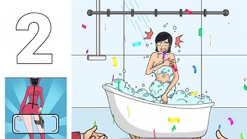 Eraser Draw: Tricky Puzzle Her All Levels 1-20 (Erase Mode)