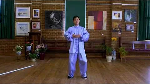 Ba Duan Jin Qi Gong Demonstration (Front View with...