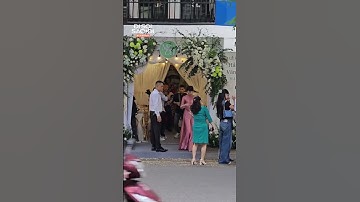 Đoàn Văn Hậu dẫn đoàn xích lô đến đón cô dâu Doãn Hải My tưng bừng cả phố #Disoisaodi #DoanVanHau