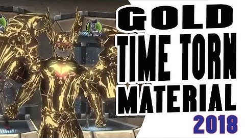DCUO Gold Time Torn Material