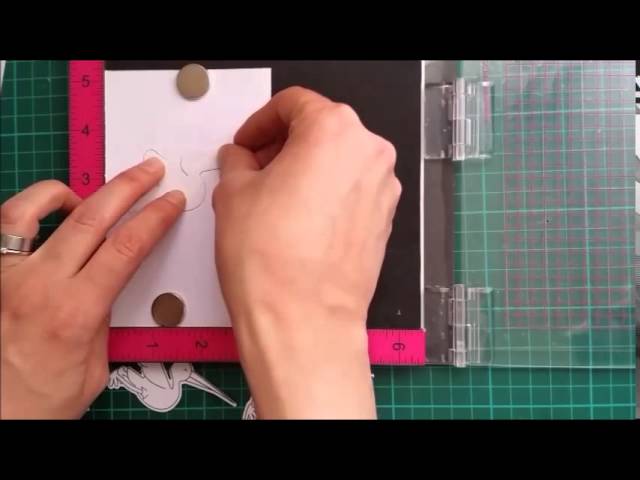 How To Place A Grip Mat In A MISTI Stamping Tool — Sprinkled With Glitter