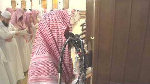 تصوير خارجي وعدد المصلين  لختمة الشيخ محمد اللحيدان رمضان  1440 ليلة 27  سورة الطارق