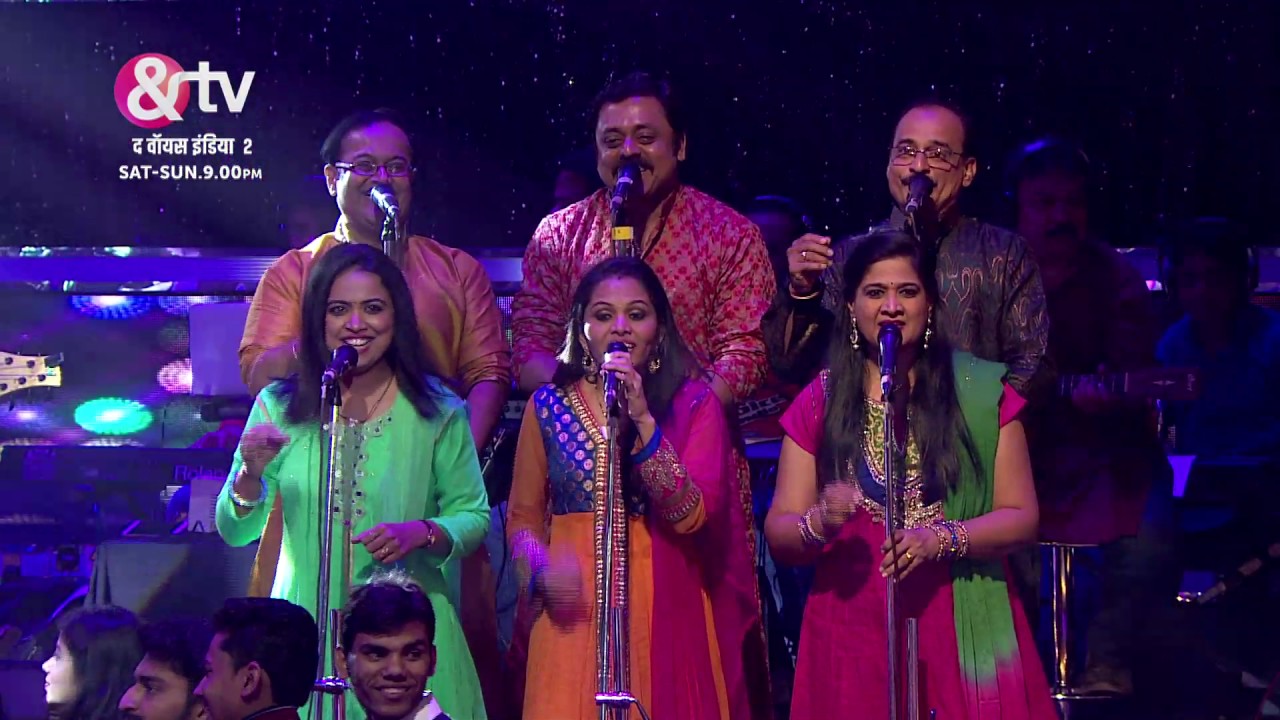 Rasika Borkar Sings Jhingat | The Liveshows | The Voice India S2 ...