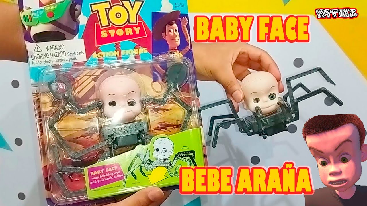 Baby Face - Bebe Araña Figura Rara De Toy Story 1| Figura Orginal Disney  Pixar Thinkway - Youtube