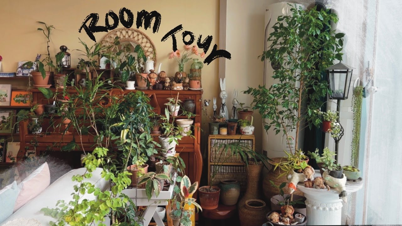 [RoomTour] 집에서 식물 250개 넘게 키우기 가능?????