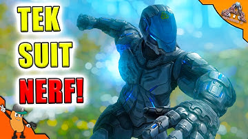 GENESIS 2 TEK SUIT GOT NERFED ALREADY! Ark Survival Evolved