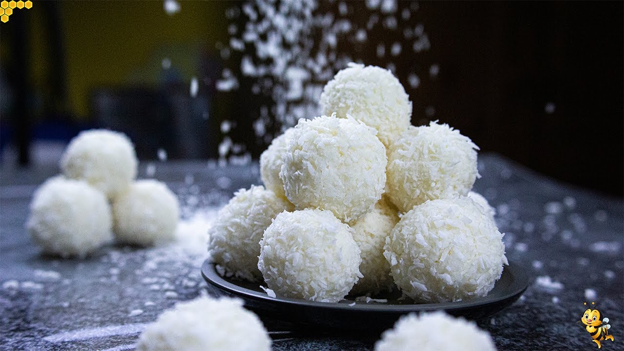 2 ingredientes / Raffaellos caseiros