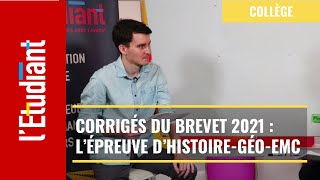 Corrigés du brevet 2021 : l’épreuve d’histoire-géo-EMC