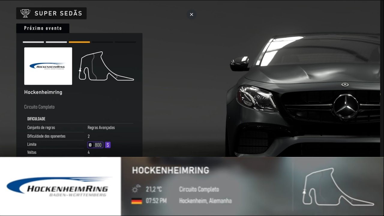 Copa dos Construtores - Hockenheimring com Mercedes-AMG E 63 S Super Sedans 