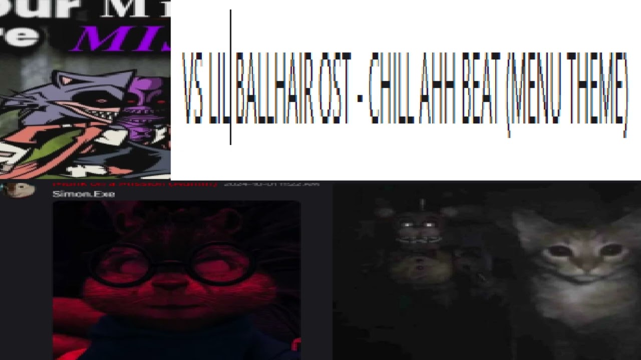 [FNF] VS BALLHAIR OST - Chill Ahh Beat - Menu theme