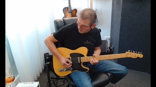 “Schickeria“ - Spider Murphy Gang  Solo Cover - Soundbeispiel Linus "Bluesmaster Tele" Butterscotch