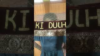 Bridal Duptta Entry || Wedding Duptta Design #diy #handmade #wedding #song #dupatta #shorts