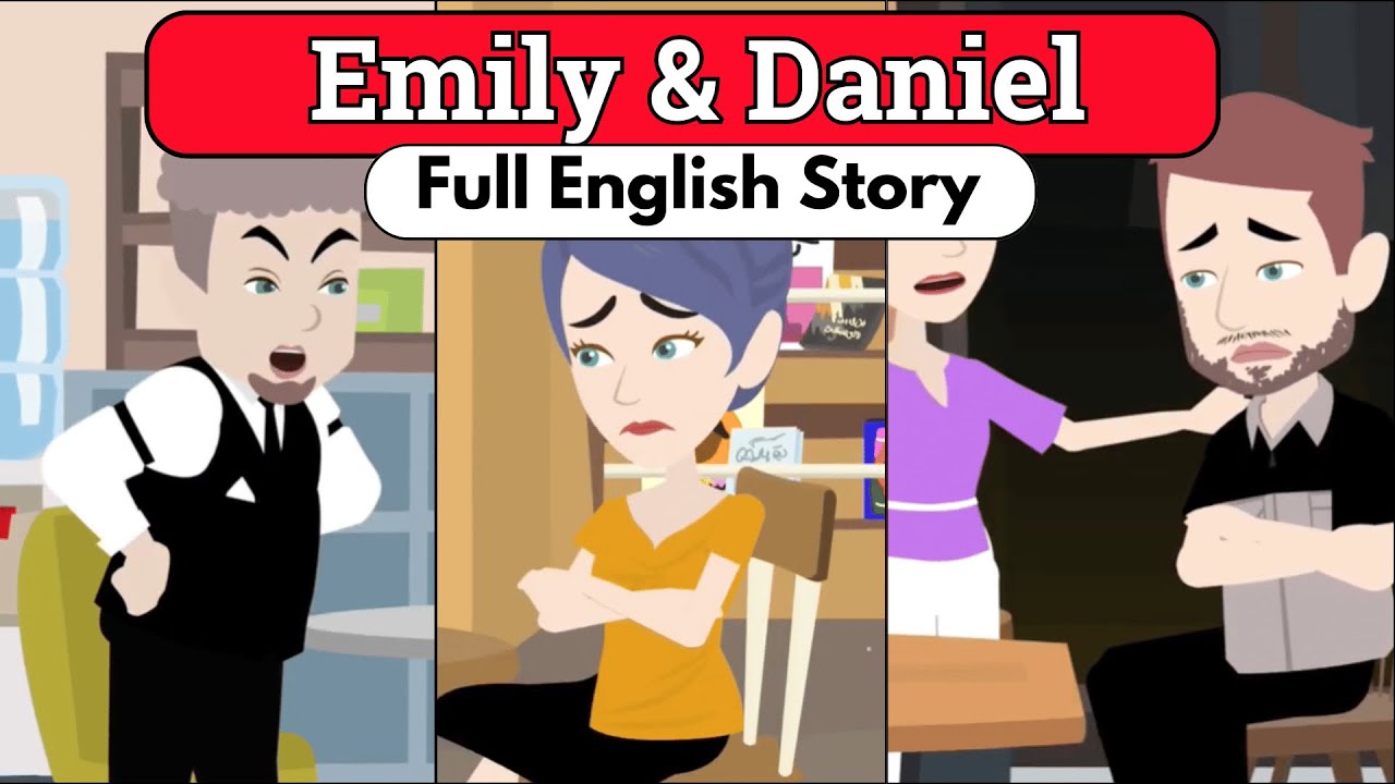 EMILY And DANIEL: Full Animated Love Story | Animated Stories | English Stories | DIARY OF STORIES
