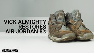 trashed jordans for sale