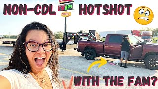 A Day In The Life of Non- CDL Hotshot Trucking with the Family | Would We Do It Again? An Ok Week $$