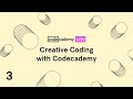 Creative Coding with Codecademy #3: Exploring the p5 web editor with Cassie Tarakajian