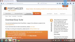 Download and install Burp Proxy screenshot 4