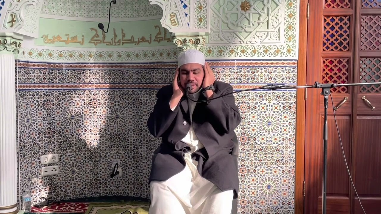 من سورتي الحجرات و ق ، للقارئ الشيخ عبدالرحمن حافظ ، سجلت في ألمانيا ، رمضان ٢٠٢٢ .