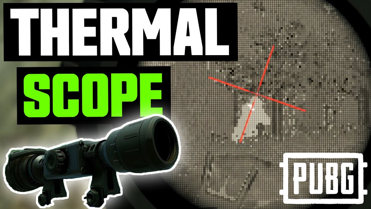New PUBG Thermal Scope Gameplay // PUBG PC & Console (Xbox One, Xbox Series X & PS4)