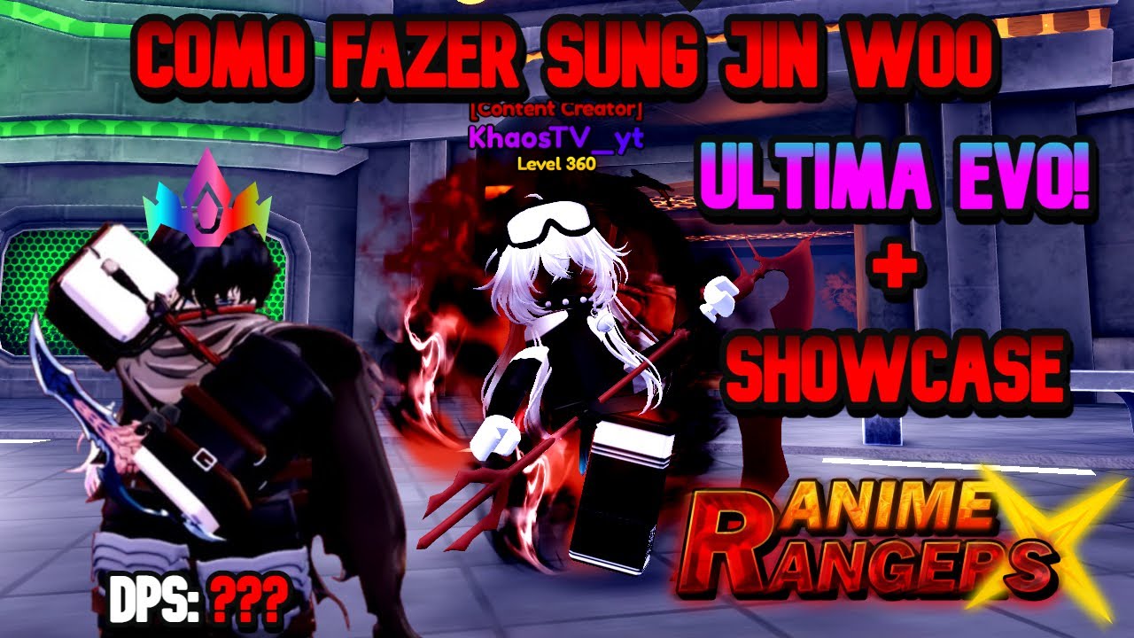 COMO FAZER O SUNG ULTIMA EVO + SHOWCASE! ANIME RANGERS X! - YouTube