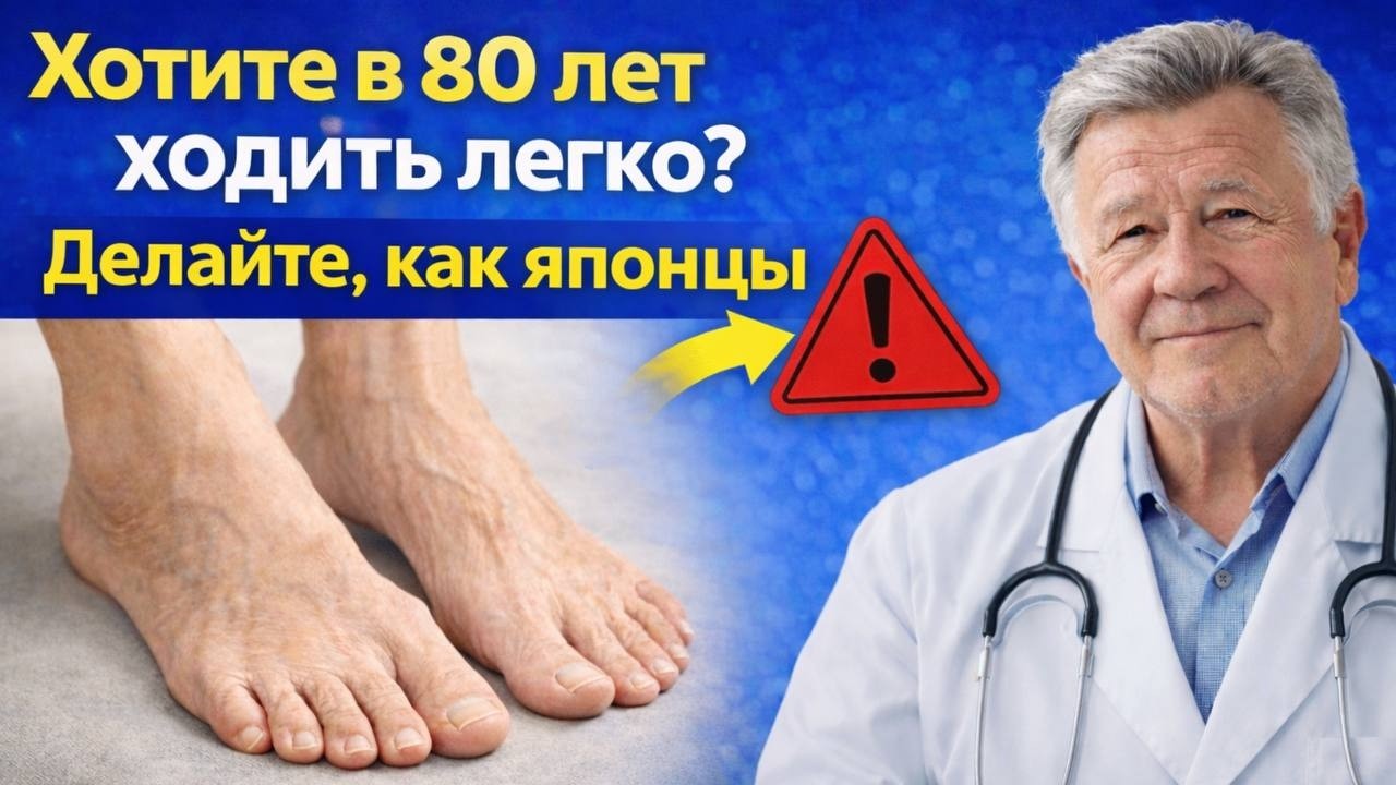 Ноги управляют здоровьем сердца! Простая привычка, которая меняет всё