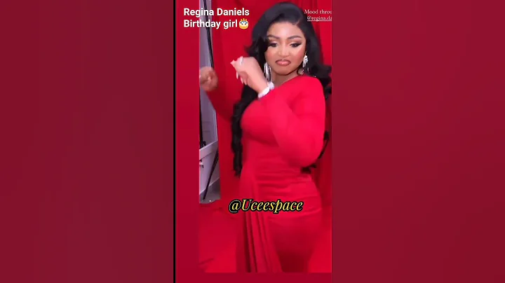 Regina Daniels Birthday girl with vibes🎂🎊#viral #trending #shorts