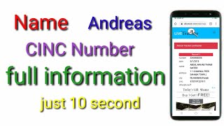 check any mobile number detail with Name, Address and CNIC screenshot 3