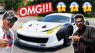 Carvisionla drives stevespov's new widebody liberty walk ferrari 458
italia and talks about what it's like to drive a 458. we also talk how
the...