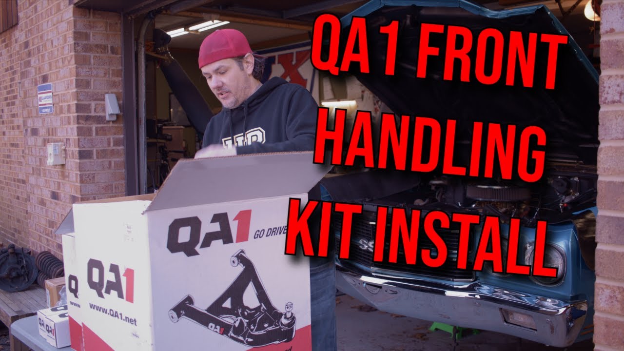 QA1 Front Handling Kit Installed On The 1970 Chevelle!!