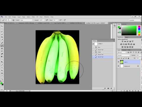 How To Change A Banana&#;s Color In Photoshop Tutorial
