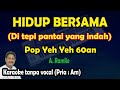 Hidup bersama karaoke A. Ramlie pop yeh yeh 60an - Di tepi pantai yang indah