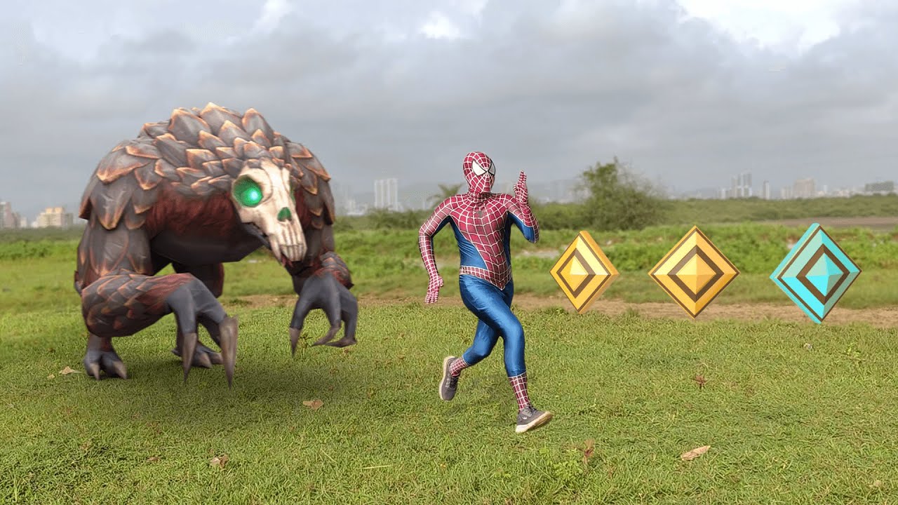 Temple Run - Blazing Sands In Real Life #SpiderMan Fan Made !