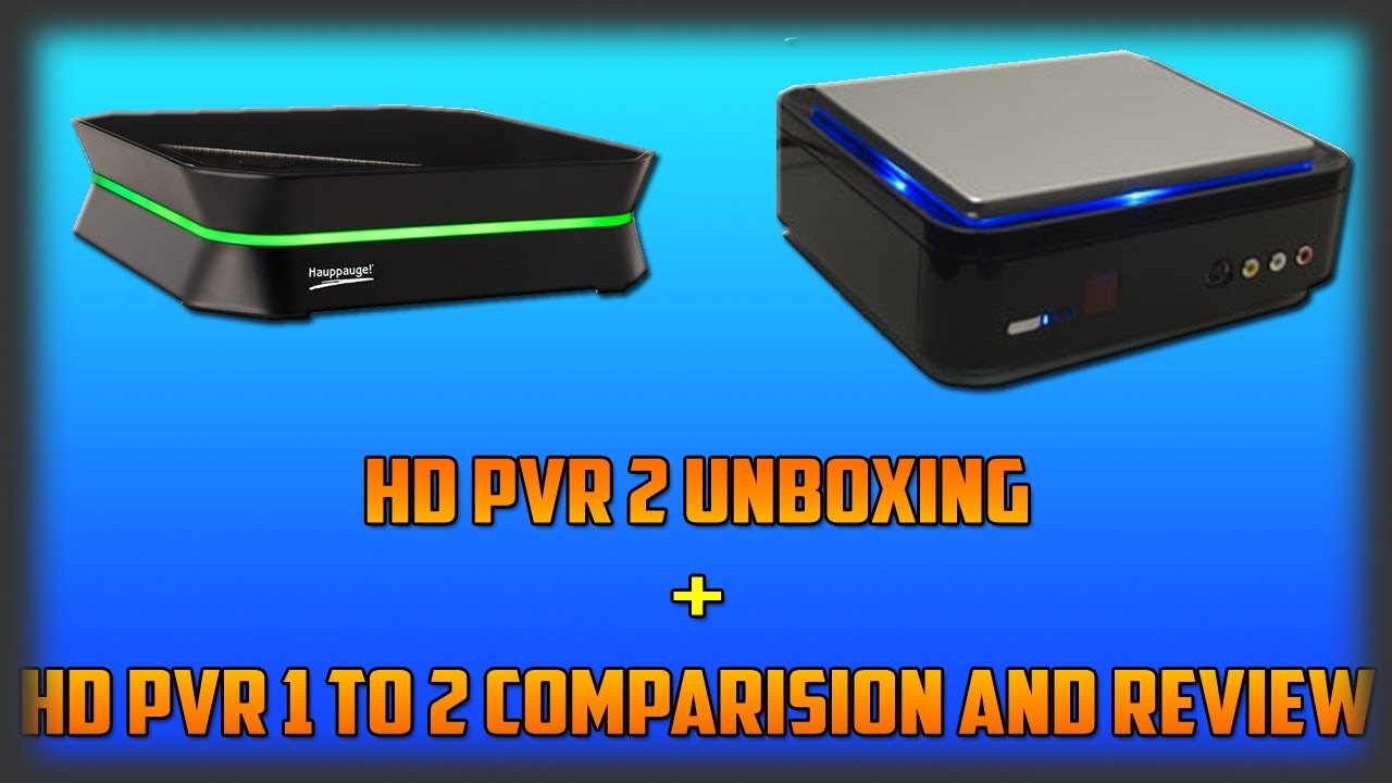 ''Hauppage HD PVR 2'' ''Gaming Edition'' Unboxing + HD PVR 1 to 2 review ''Xbox 360 +Ps3''