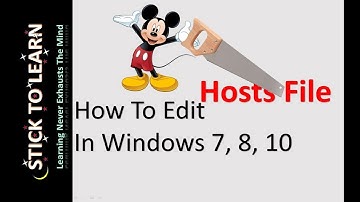 Do Not Have Permission To Edit Hosts File, Add Hosts File Entry In Windows 7