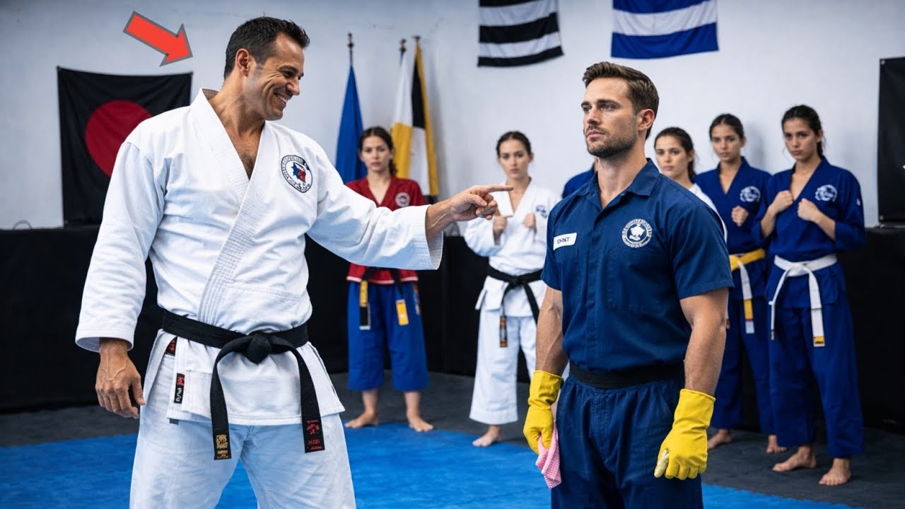 Black Belt Asked Single Dad Janitor To Spar “For Fun” — What Happened Next LEFT Everyone SPEECHLESS