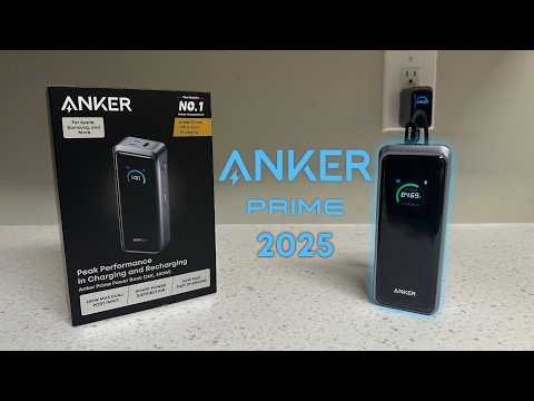 FIRST LOOK: Anker's NEW 2025 Prime Power Bank (26K, 300W) - YouTube