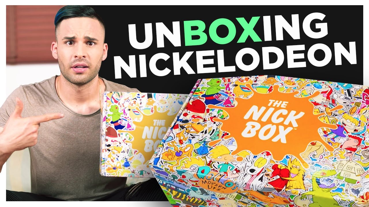 THE NICK BOX! Personajes de NICKELODEON de los 90's! | UNBOXING