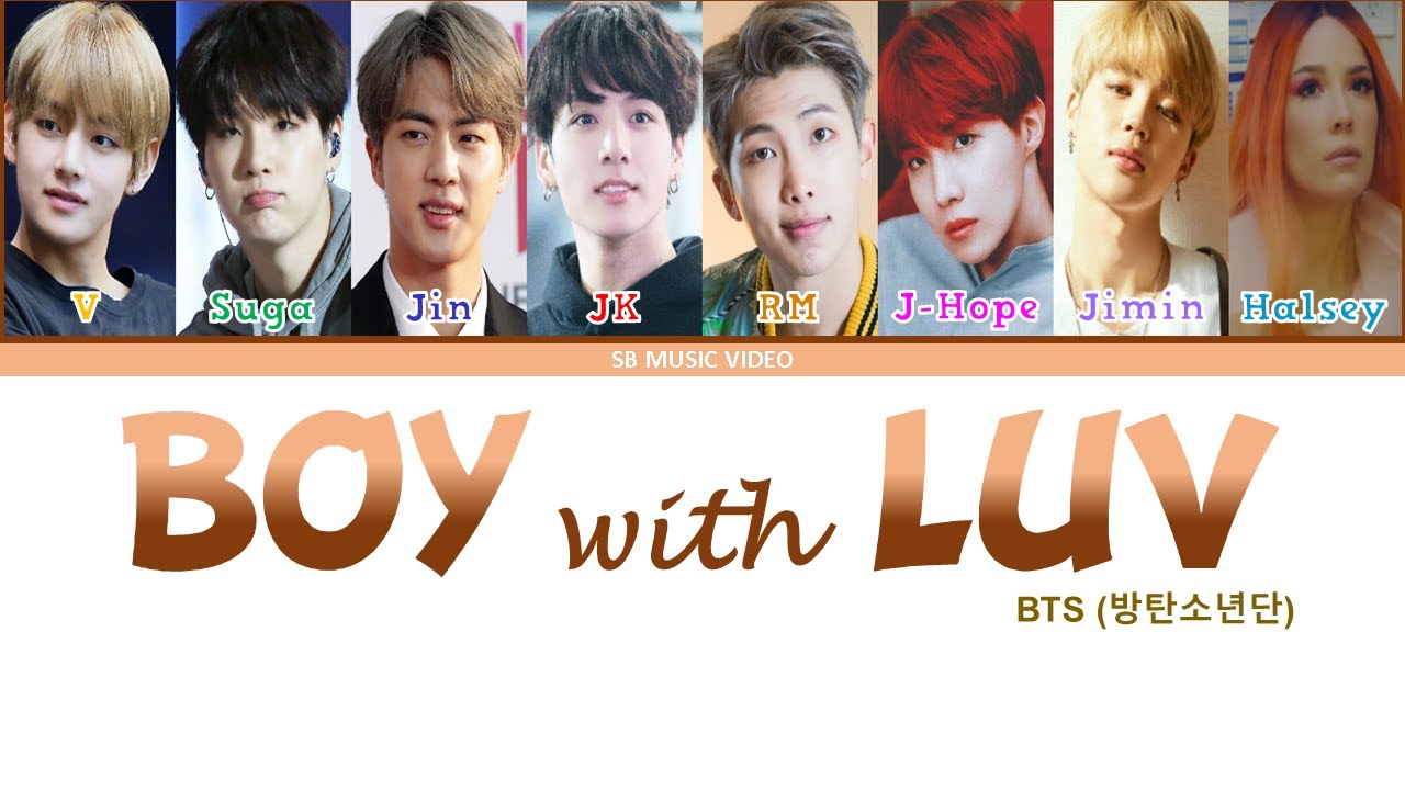BTS (방탄소년단) Boy With Luv (작은 것들을 위한 시) feat. Halsey