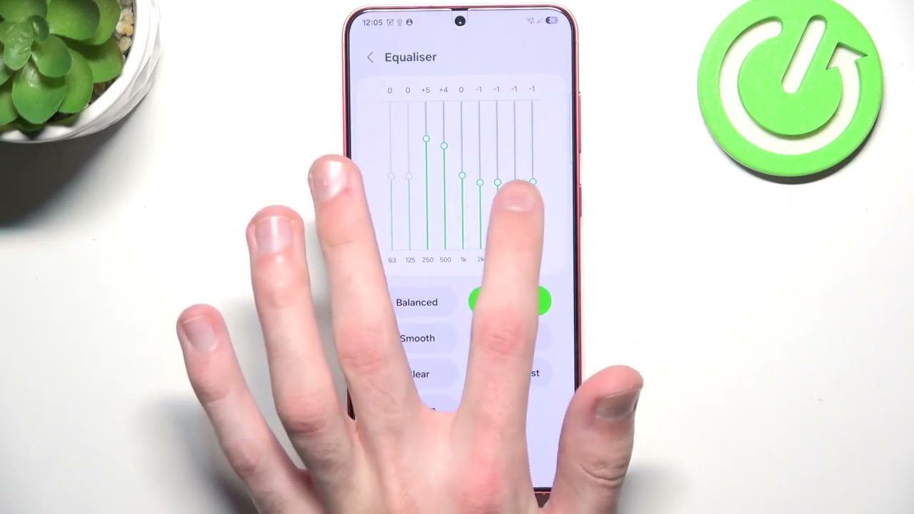 Comment trouver et utiliser l’égaliseur de son sur SAMSUNG Galaxy S25+