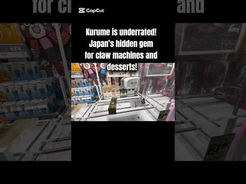 1 day in Kurume, Japan | Claw machines, cheesecake, gelato🇯🇵 #japan #kurume #clawmachine #クレーンゲーム