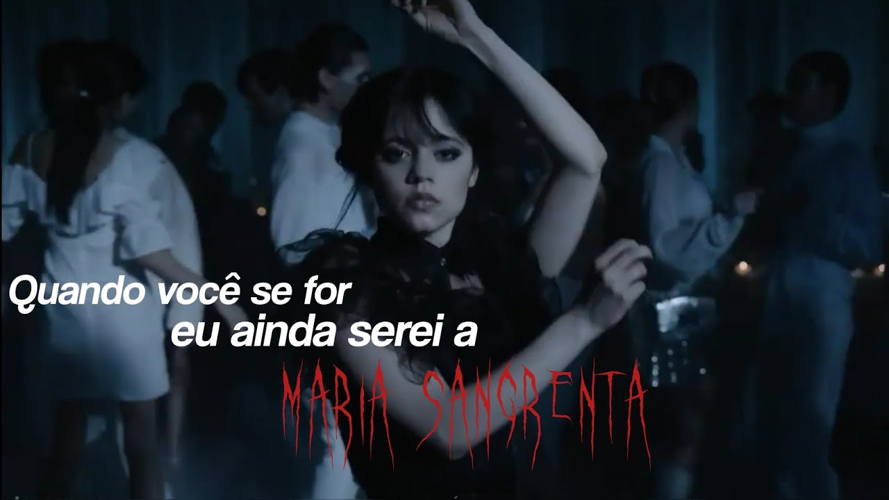 música viral dos edit da WANDINHA dançando// Lady Gaga Bloody Mary