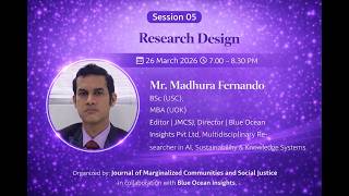 Research Methodology - Session 5 - Research Design