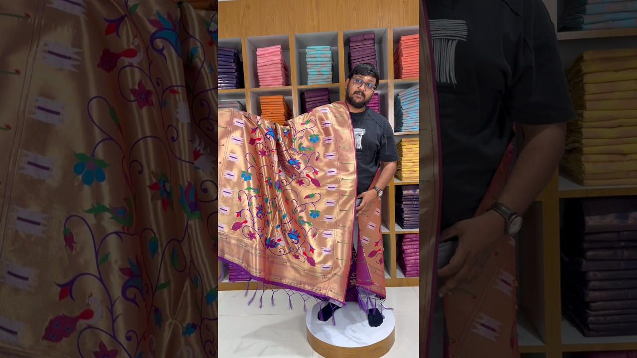 Paithani Soft Silk Rajhans Jaal Dupatta