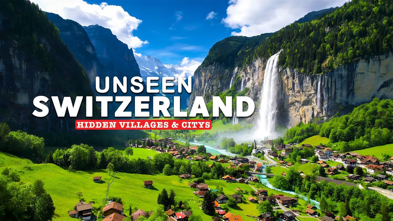 Inside Switzerland’s Most Beautiful Villages & Towns | (4K Ultra HD 60FPS Documentary for OLED TV)